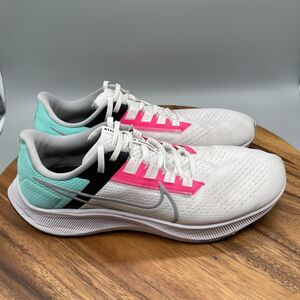 Nike Air Zoom Pegasus 34 Shoes Womens 11 White Running Comfort Walking Sneakers